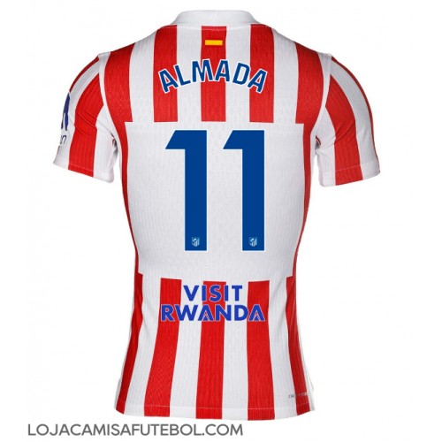 Camisa de Futebol Atletico Madrid Thiago Almada #11 Equipamento Principal 2025-26 Manga Curta
